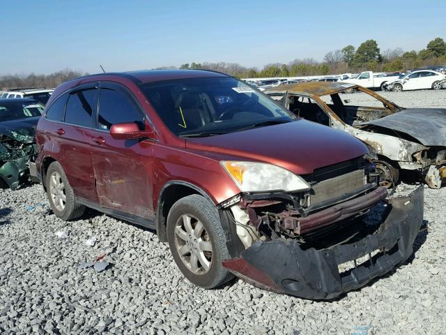 JHLRE48708C061587 - 2008 HONDA CR-V EXL BURGUNDY photo 1