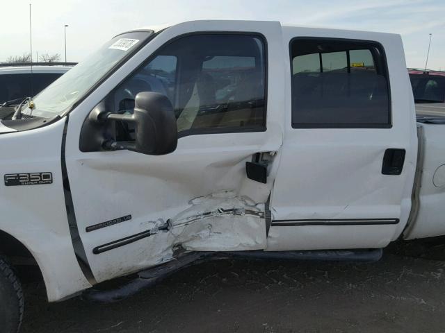 1FTSW30F3XEF04679 - 1999 FORD F350 SRW S WHITE photo 9