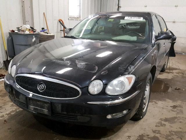 2G4WD582661222701 - 2006 BUICK LACROSSE C BLACK photo 2