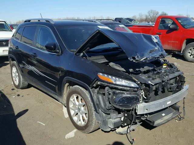 1C4PJLCS3EW105131 - 2014 JEEP CHEROKEE L BLACK photo 1