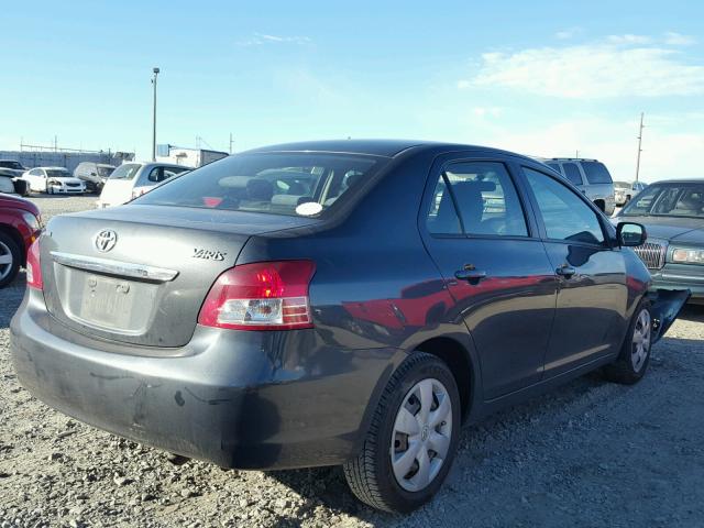 JTDBT923881288688 - 2008 TOYOTA YARIS GRAY photo 4