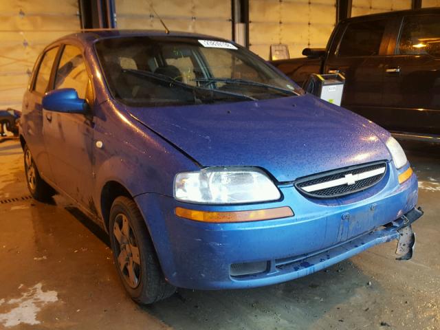 KL1TD666X8B074307 - 2008 CHEVROLET AVEO BASE 蓝色 照片 1