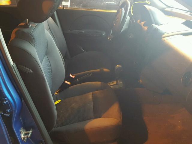 KL1TD666X8B074307 - 2008 CHEVROLET AVEO BASE 蓝色 照片 5