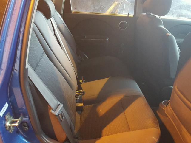 KL1TD666X8B074307 - 2008 CHEVROLET AVEO BASE 蓝色 照片 6