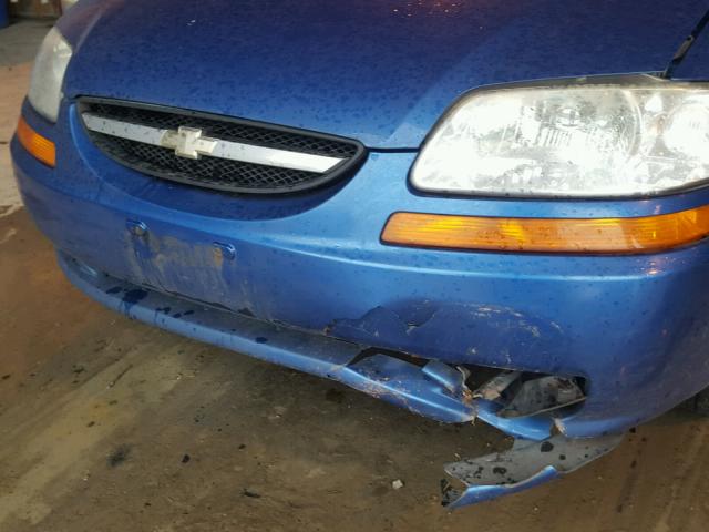 KL1TD666X8B074307 - 2008 CHEVROLET AVEO BASE 蓝色 照片 9