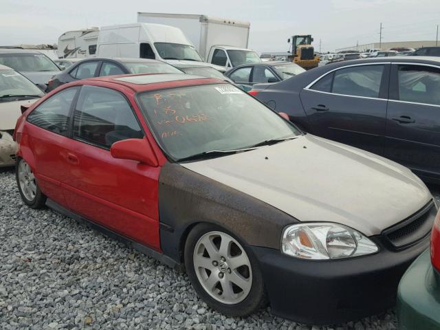 1HGEJ8143VL120692 - 1997 HONDA CIVIC EX RED photo 1