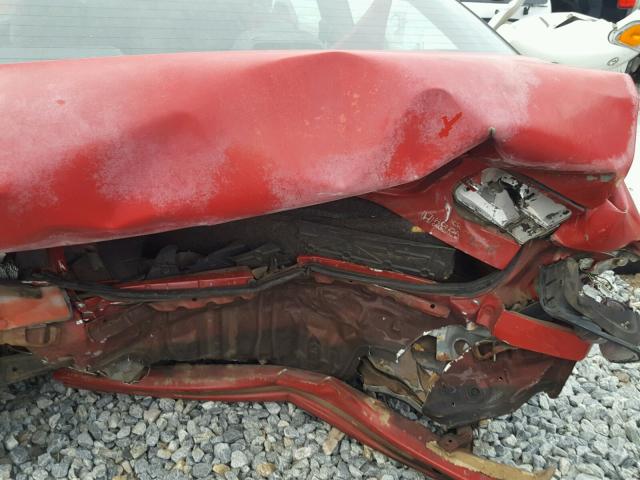 1HGEJ8143VL120692 - 1997 HONDA CIVIC EX RED photo 10