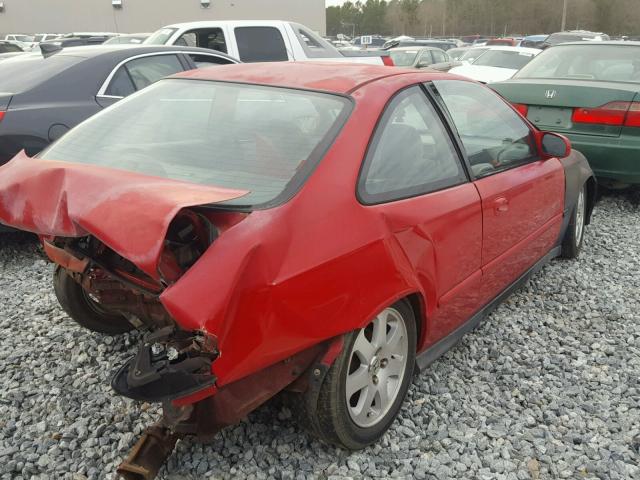 1HGEJ8143VL120692 - 1997 HONDA CIVIC EX RED photo 4