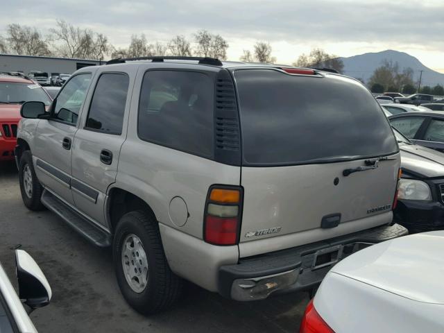 1GNEC13T95R105087 - 2005 CHEVROLET TAHOE C150 GRAY photo 3