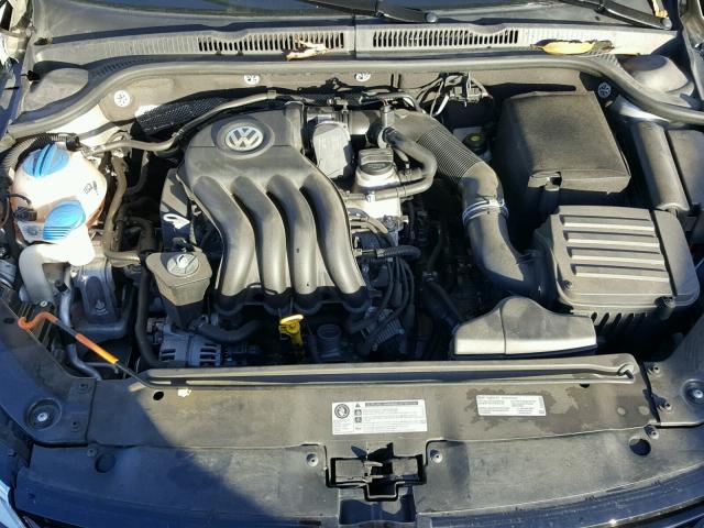 3VW2K7AJ1EM322781 - 2014 VOLKSWAGEN JETTA BASE ვერცხლისფერი ფოტო 7