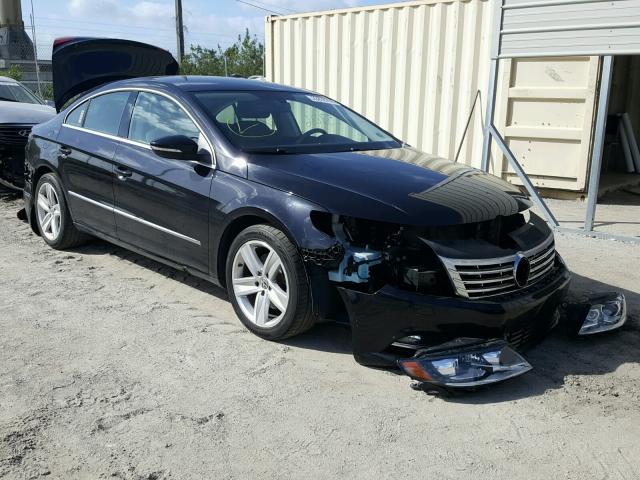 WVWBN7AN9DE564235 - 2013 VOLKSWAGEN CC SPORT BLACK photo 1