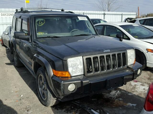 1J8HG48N26C137866 - 2006 JEEP COMMANDER GRAY photo 1