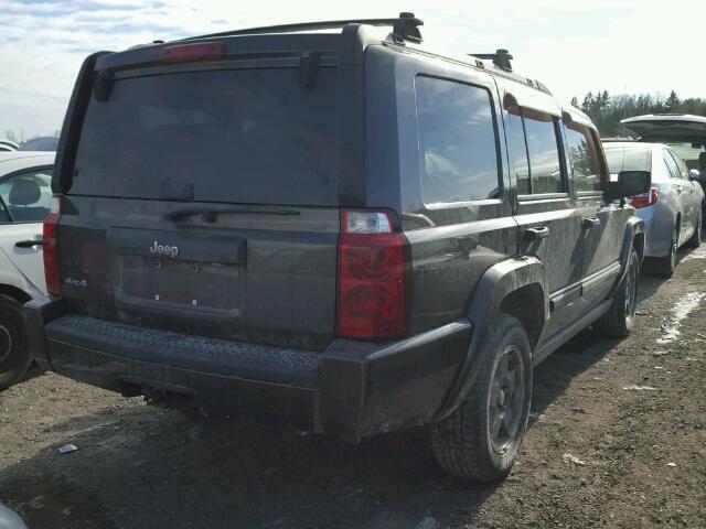 1J8HG48N26C137866 - 2006 JEEP COMMANDER GRAY photo 4