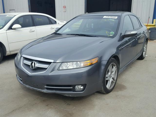 19UUA66238A052188 - 2008 ACURA TL SILVER photo 2