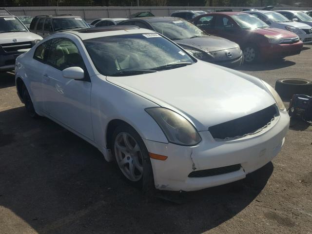 JNKCV54E45M414317 - 2005 INFINITI G35 WHITE photo 1