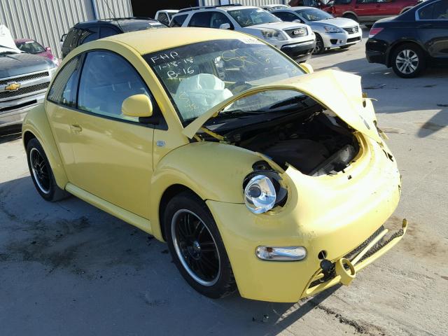 3VWAC21C0XM442103 - 1999 VOLKSWAGEN BEETLE YELLOW photo 1