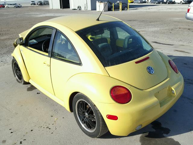 3VWAC21C0XM442103 - 1999 VOLKSWAGEN BEETLE YELLOW photo 3