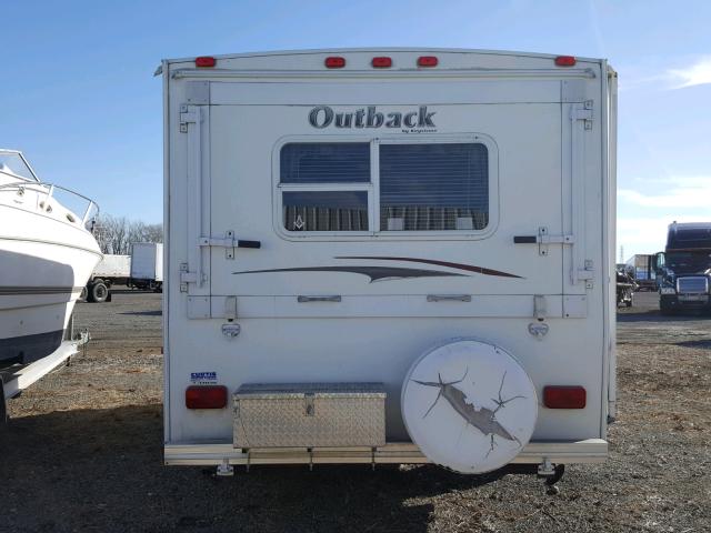 4YDT21R236G923331 - 2006 KEYSTONE OUTBACK WHITE photo 6