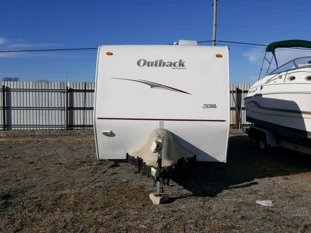 4YDT21R236G923331 - 2006 KEYSTONE OUTBACK WHITE photo 9