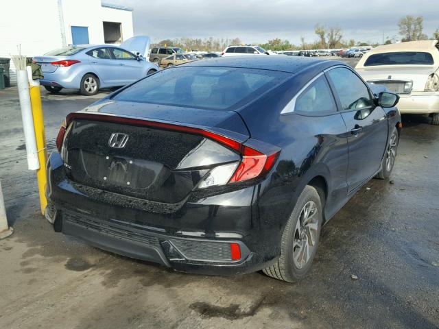 2HGFC4B5XHH306360 - 2017 HONDA CIVIC LX BLACK photo 4