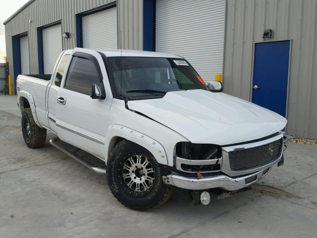 2GTEK19Z571137666 - 2007 GMC NEW SIERRA WHITE photo 1