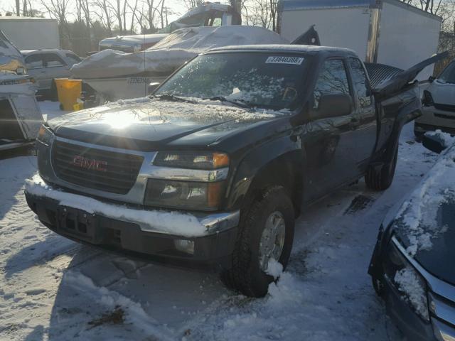 1GTDT196268306729 - 2006 GMC CANYON BLACK photo 2