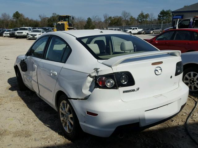 JM1BK32F471621154 - 2007 MAZDA 3 I WHITE photo 3