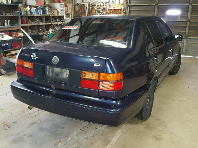 3VWRA81H6VM044271 - 1997 VOLKSWAGEN JETTA GL BLUE photo 4