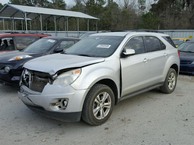 2CNALDEW5A6333279 - 2010 CHEVROLET EQUINOX LT SILVER photo 2