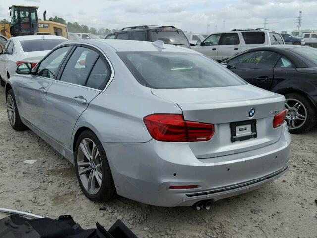 WBA8B9C33HK886318 - 2017 BMW 330 I SILVER photo 3