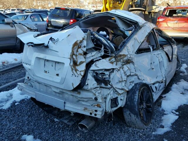 2HGFG21597H706144 - 2007 HONDA CIVIC SI WHITE photo 4