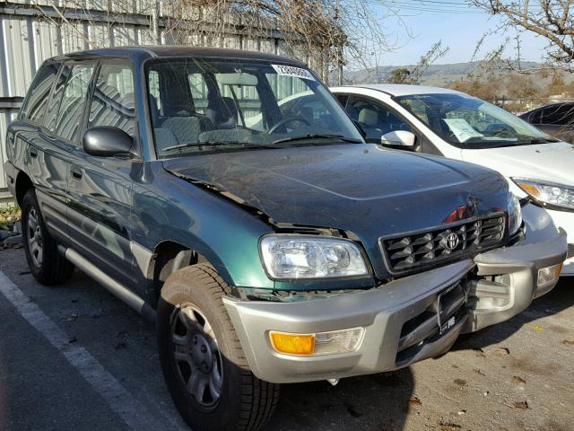 JT3GP10V7Y0051460 - 2000 TOYOTA RAV4 GREEN photo 1