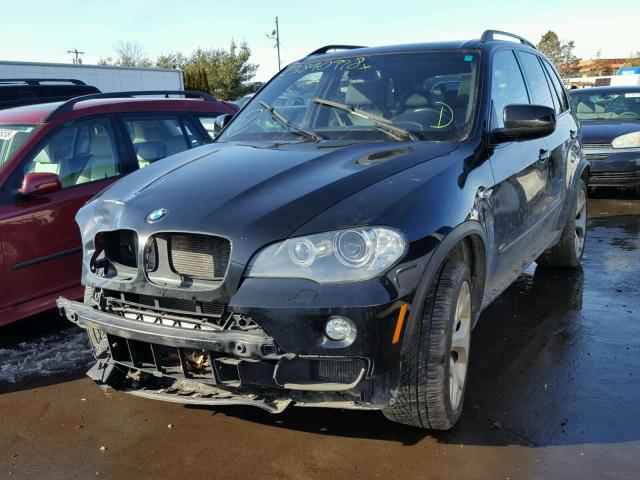 5UXFE83507LZ45278 - 2007 BMW X5 4.8I BLACK photo 2