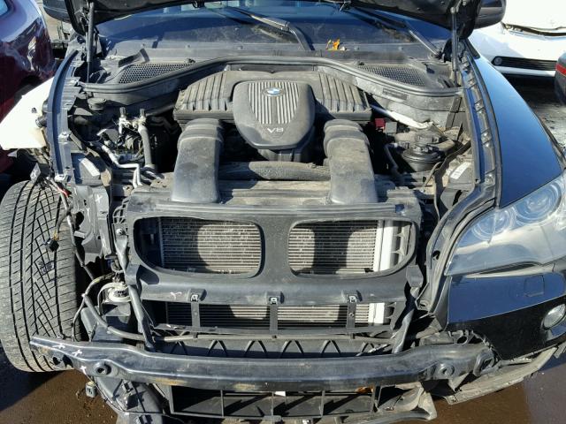 5UXFE83507LZ45278 - 2007 BMW X5 4.8I BLACK photo 7