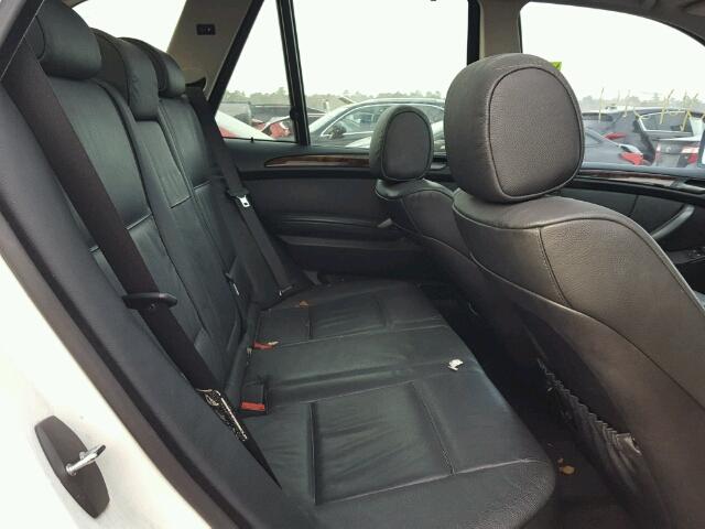 5UXFA13594LU41228 - 2004 BMW X5 3.0I WHITE photo 6