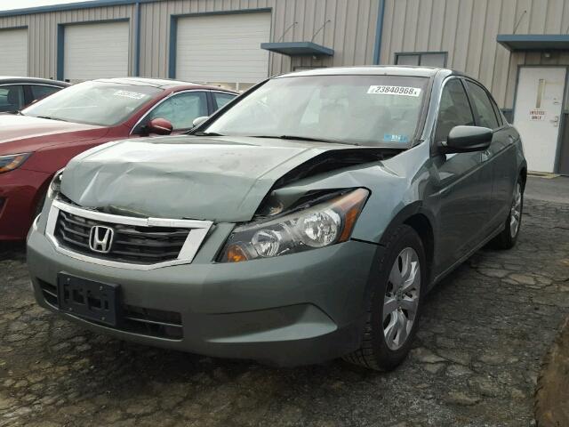 1HGCP26859A199993 - 2009 HONDA ACCORD EXL GREEN photo 2