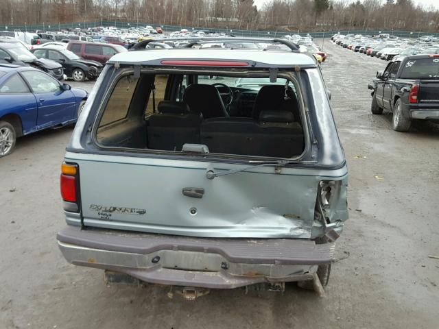 1FMDU34XXTZA44372 - 1996 FORD EXPLORER BLUE photo 10