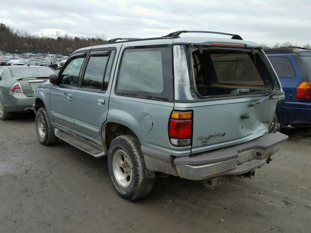 1FMDU34XXTZA44372 - 1996 FORD EXPLORER BLUE photo 3