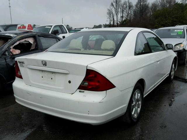 1HGEM22943L064855 - 2003 HONDA CIVIC EX WHITE photo 4