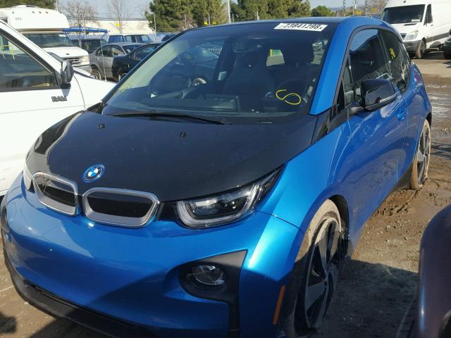 WBY1Z8C37HV894042 - 2017 BMW I3 REX BLUE photo 2