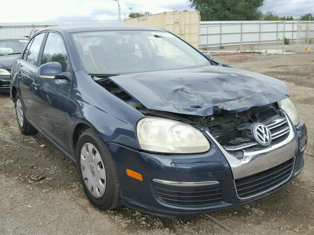 3VWPF71K86M786512 - 2006 VOLKSWAGEN JETTA VALU BLUE photo 1