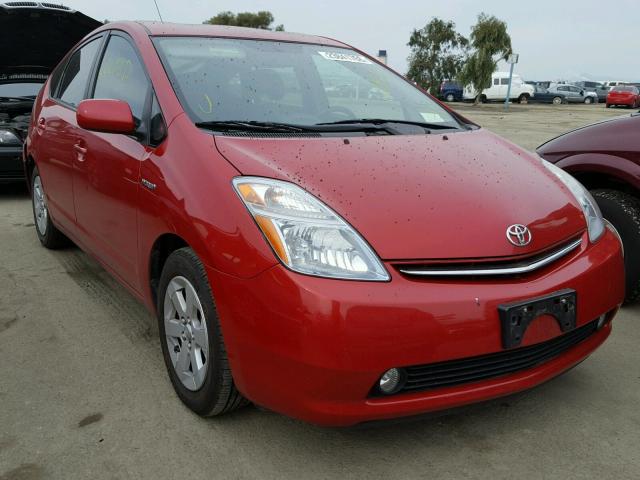 JTDKB20U677592927 - 2007 TOYOTA PRIUS RED photo 1