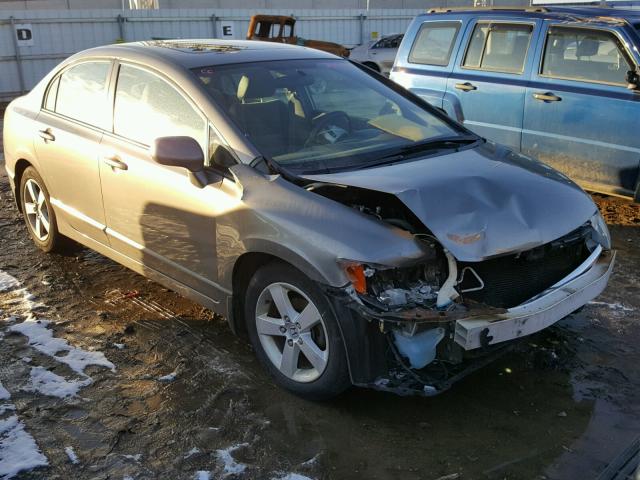 1HGFA16867L052950 - 2007 HONDA CIVIC EX BEIGE photo 1