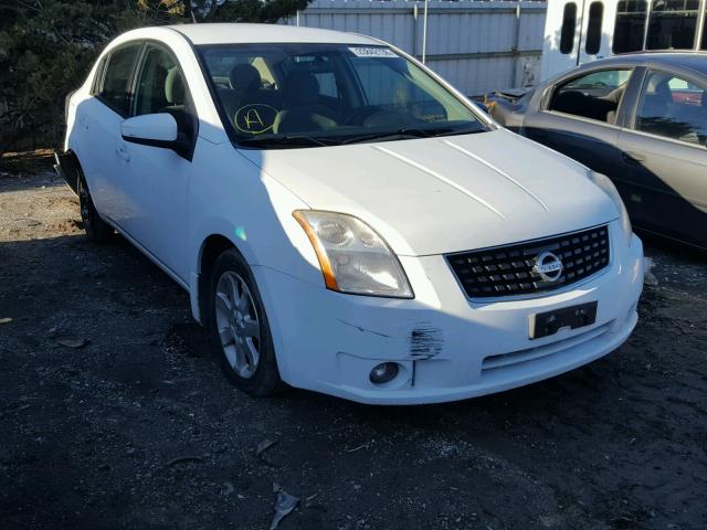 3N1AB61E88L697057 - 2008 NISSAN SENTRA 2.0 WHITE photo 1