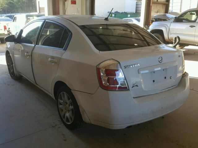 3N1AB61E19L696883 - 2009 NISSAN SENTRA 2.0 WHITE photo 3