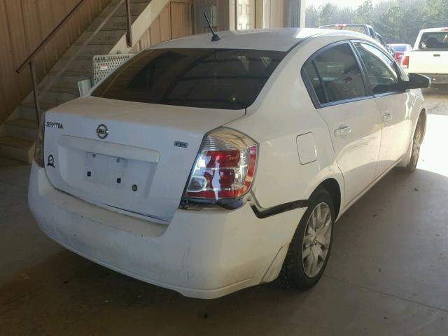 3N1AB61E19L696883 - 2009 NISSAN SENTRA 2.0 WHITE photo 4