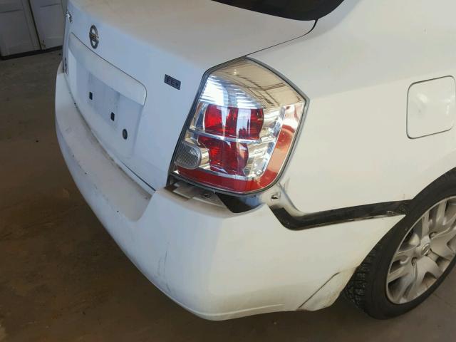 3N1AB61E19L696883 - 2009 NISSAN SENTRA 2.0 WHITE photo 9