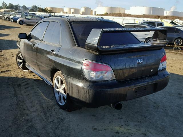 JF1GD79696G516902 - 2006 SUBARU IMPREZA WR BLACK photo 3