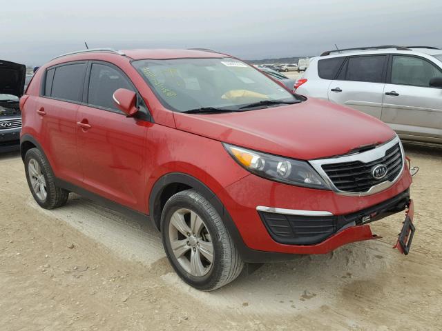 KNDPB3A20C7294828 - 2012 KIA SPORTAGE B RED photo 1