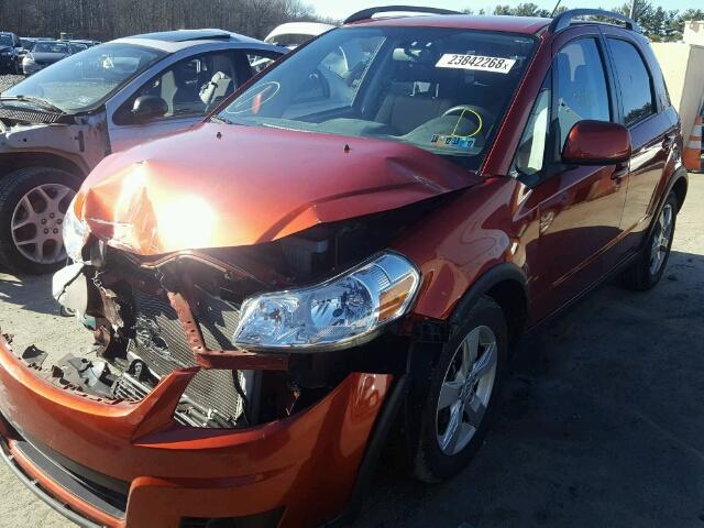 JS2YB5A34C6308105 - 2012 SUZUKI SX4 BASE ORANGE photo 2